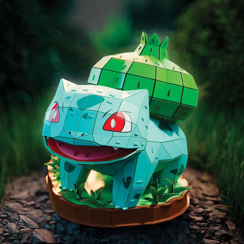 3D Пъзел Pokémon Bulbasaur