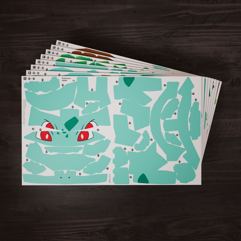 3D Пъзел Pokémon Bulbasaur