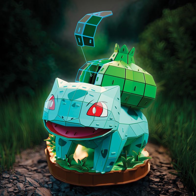 3D Пъзел Pokémon Bulbasaur