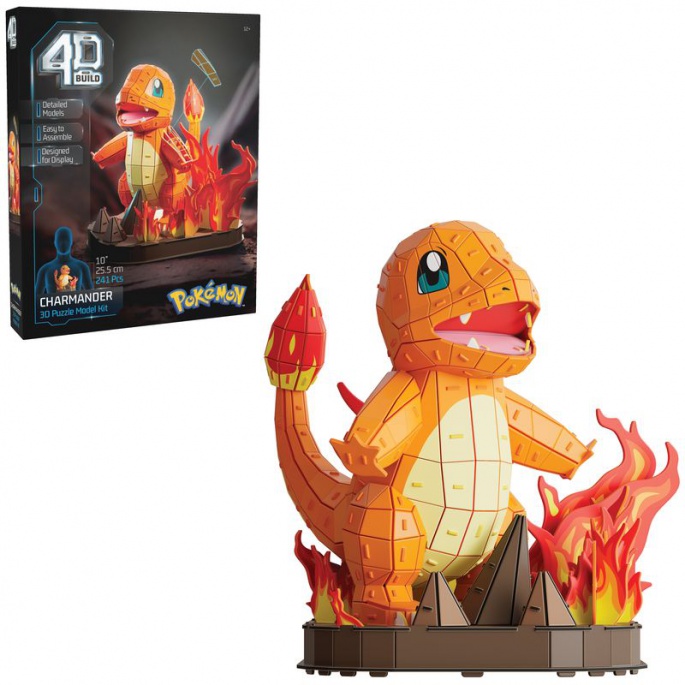 3D пъзел Pokémon Charmander
