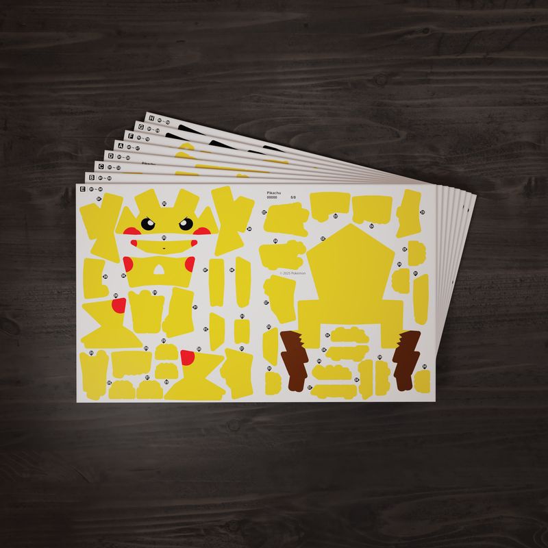 Триизмерен пъзел Pokémon Pikachu