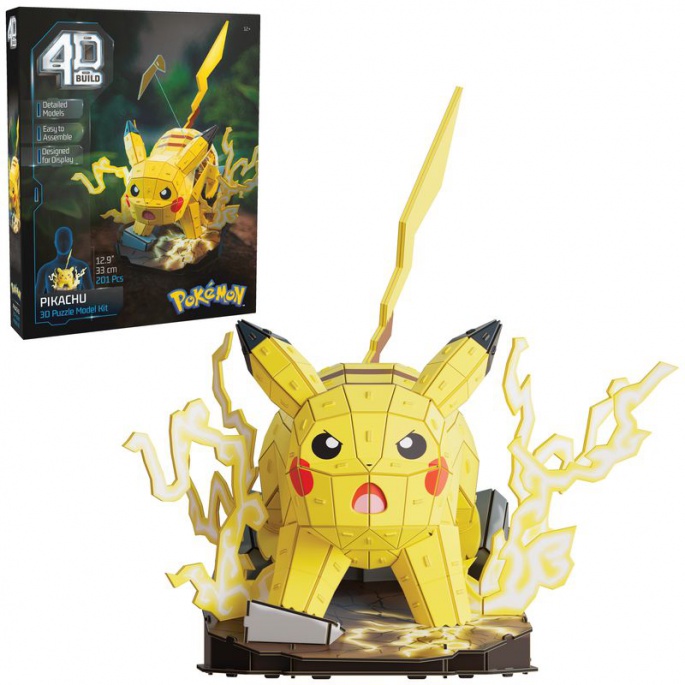 Триизмерен пъзел Pokémon Pikachu