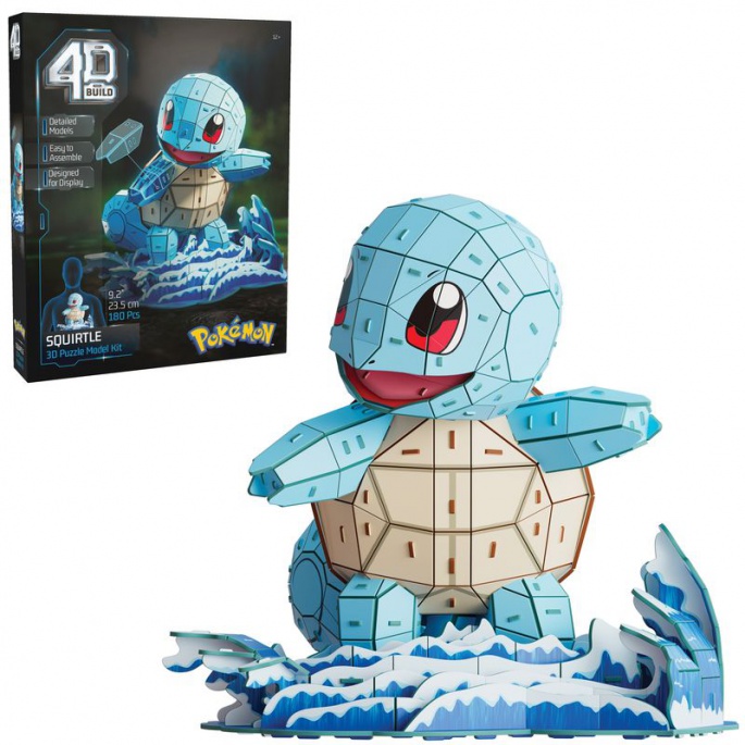 3D пъзел Покемон Скуъртъл