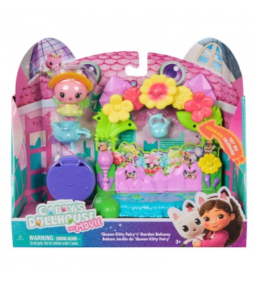 Вълшебната къща на Gabby във филма: комплект за игра с балкон и градина