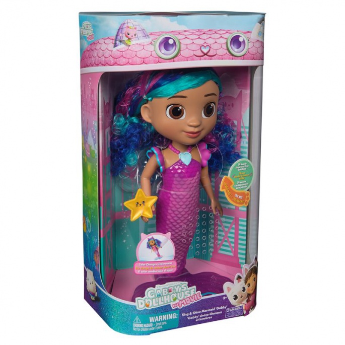 Gabby’s Dollhouse във филма: Русалка Габи със звуци