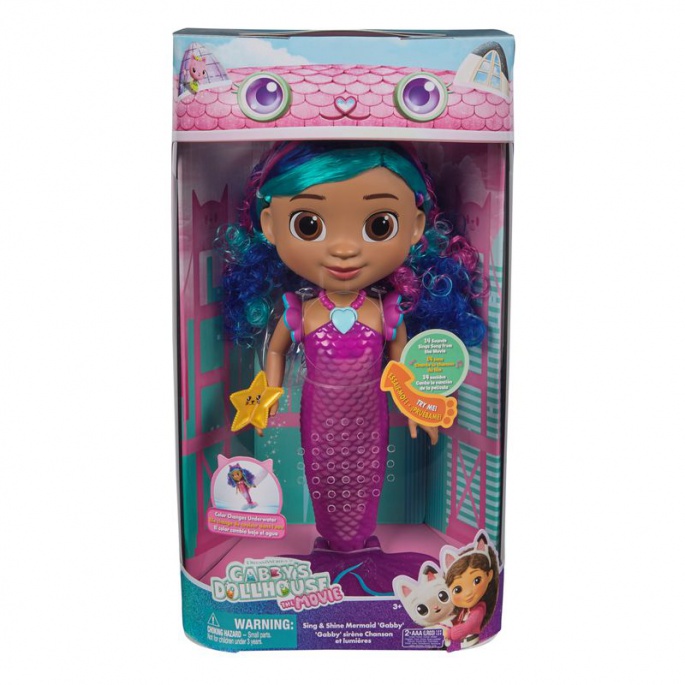 Gabby’s Dollhouse във филма: Русалка Габи със звуци