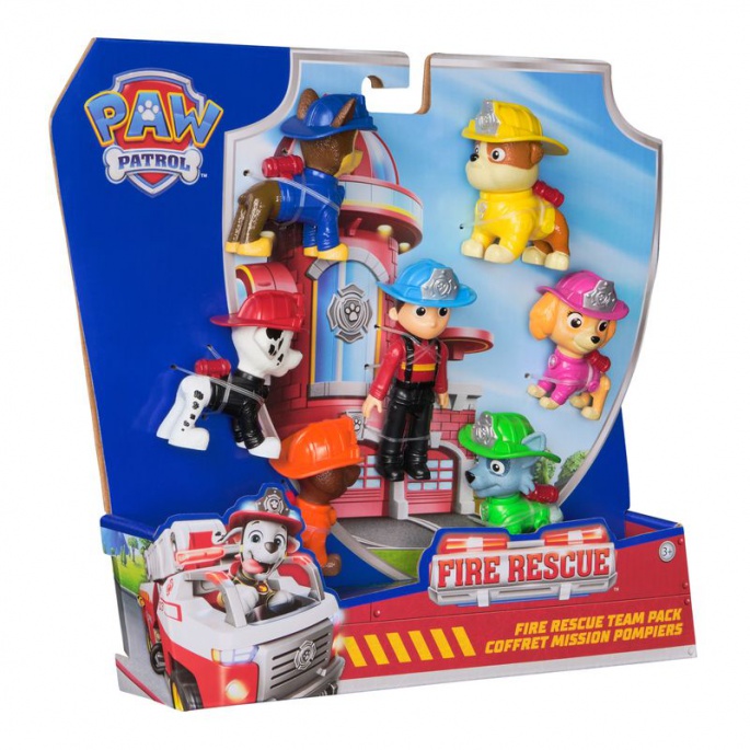 Multibalenие с фигури на Пес патрул Fire Rescue
