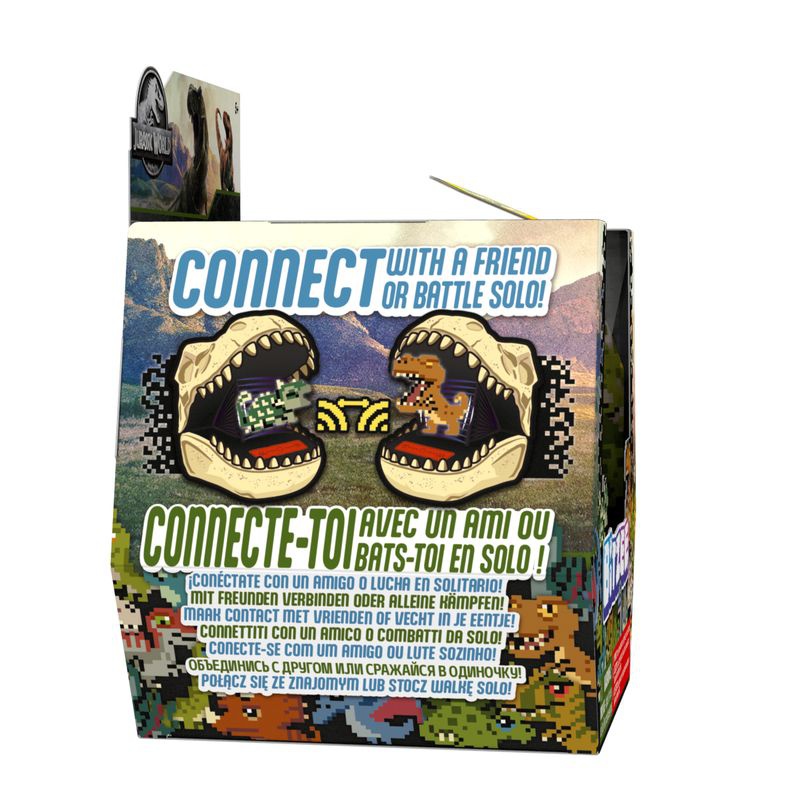 Bitzee интерактивни дигитални животни Юрски свят с динозаври