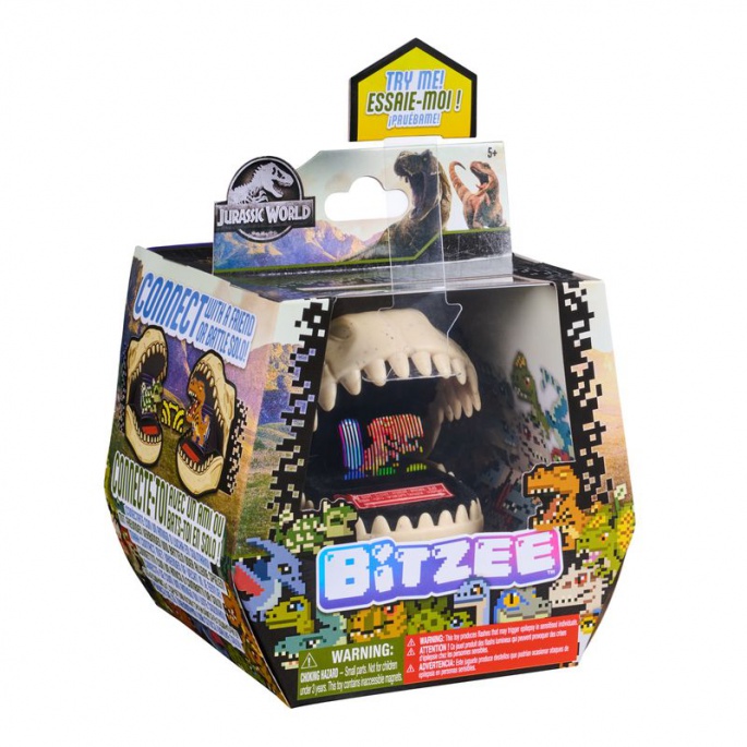 Bitzee интерактивни дигитални животни Юрски свят с динозаври