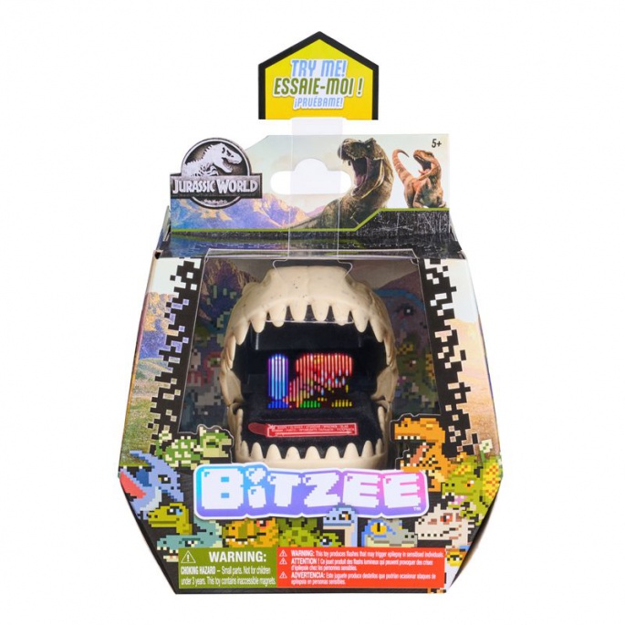 Bitzee интерактивни дигитални животни Юрски свят с динозаври
