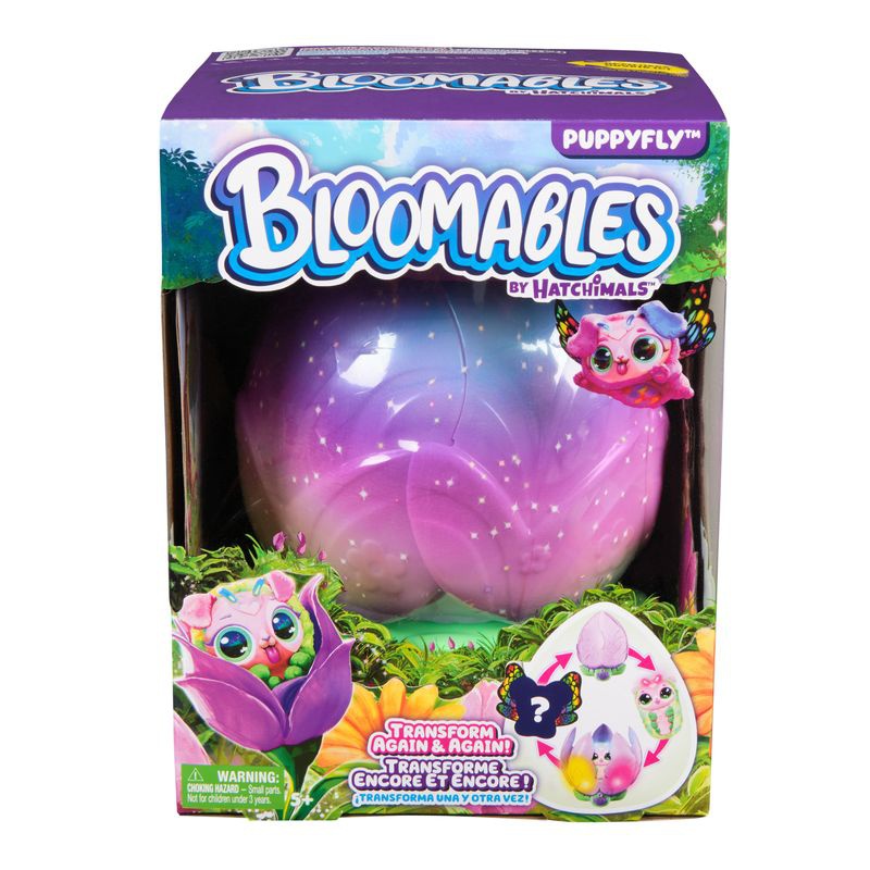 Пъпка с изненада кученца Hatchimals Bloomables