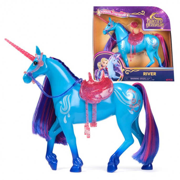 Unicorn Academy чесачи еднорог River 24 см