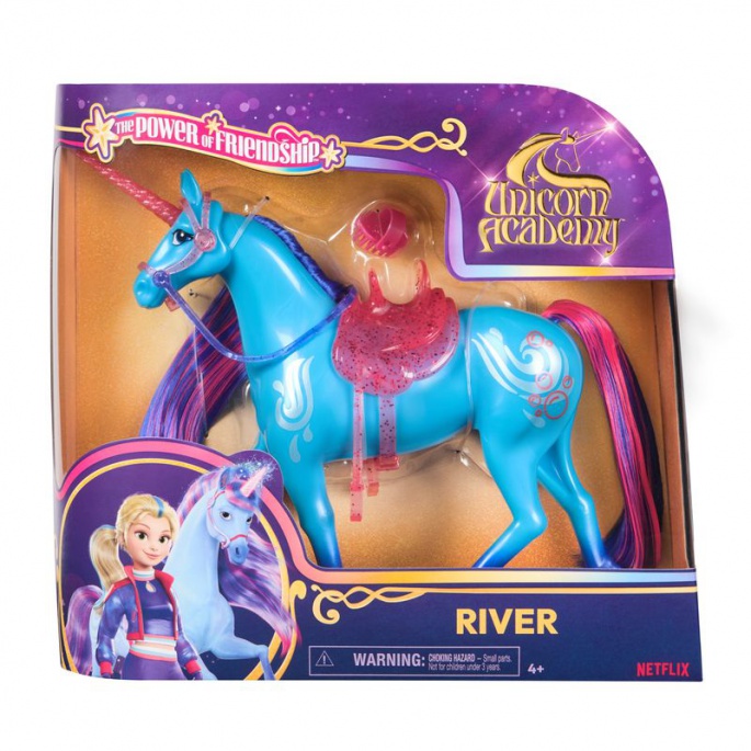 Unicorn Academy чесачи еднорог River 24 см