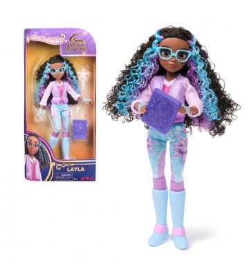 Кукла Лайла от Unicorn Academy с книга, 24 см