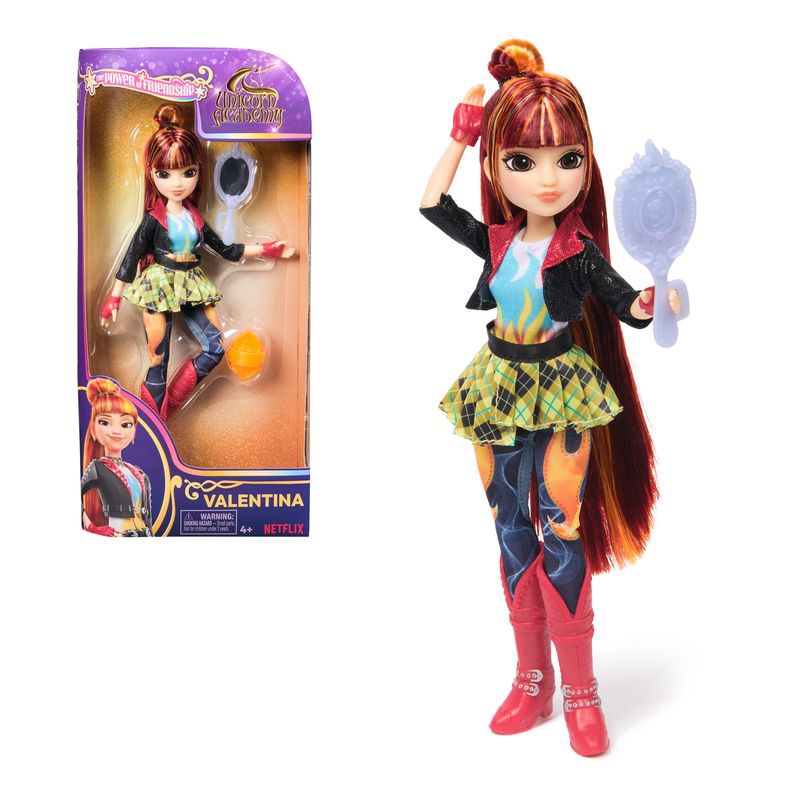 Кукла Валентина от Unicorn Academy с огледало 24 см