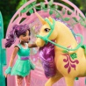 Unicorn Academy малка конюшня с кукла Ава и еднорога Leaf променящ цвета си