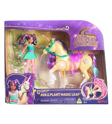 Unicorn Academy Ава и еднорогът Лийф със светеща картина