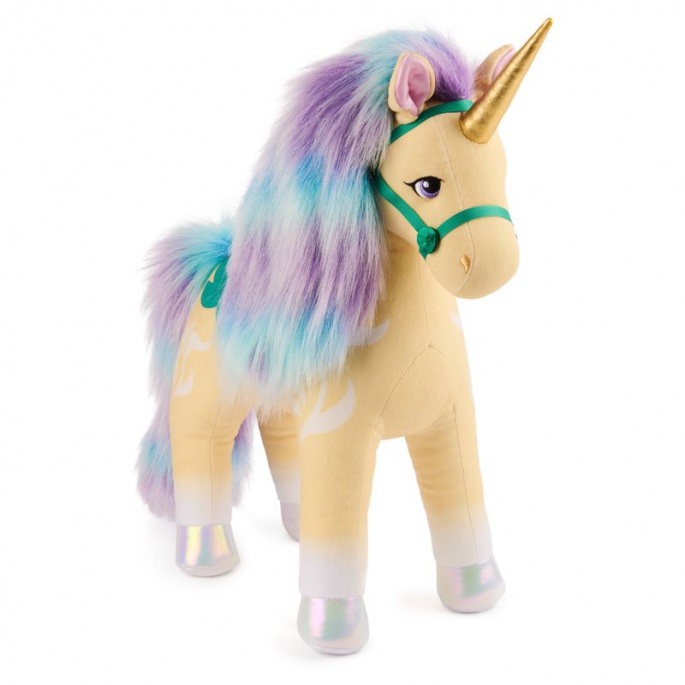 Unicorn Academy плюшено еднорогче Leaf 38 см