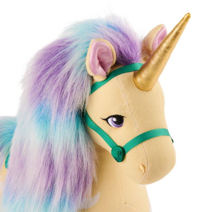 Unicorn Academy плюшено еднорогче Leaf 38 см