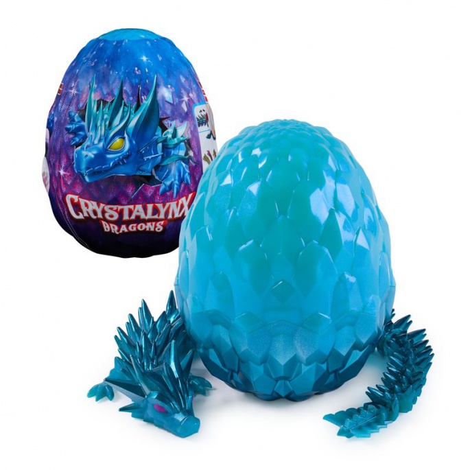 CrystaLynx Dragons ohební draci ve vajíčku