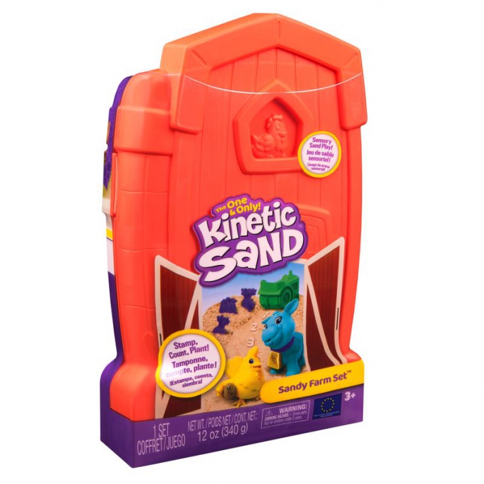 Kinetic Sand първата ферма игрален комплект
