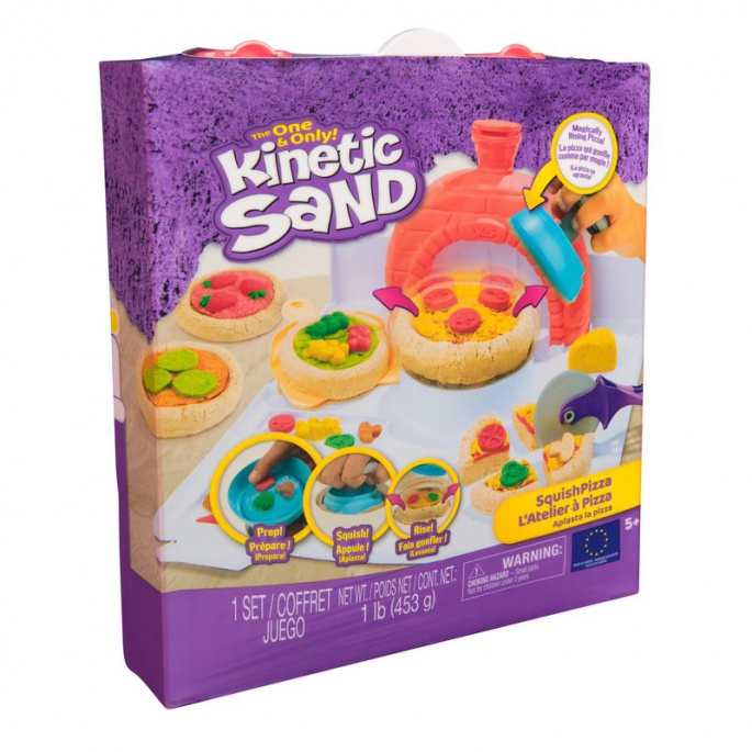 Kinetic Sand производство на пица