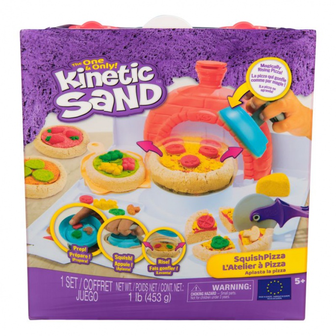 Kinetic Sand производство на пица