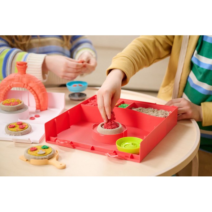 Kinetic Sand производство на пица