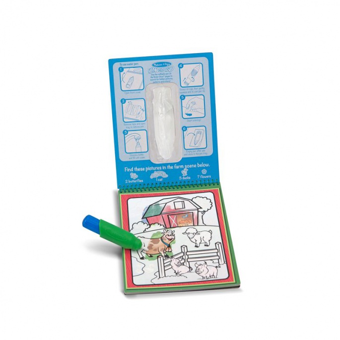 Melissa & Doug Water WOW kouzlení vodou zvířátka