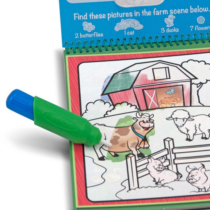 Melissa & Doug Water WOW kouzlení vodou zvířátka
