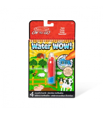 Melissa & Doug Water WOW ферма за магически оцветяване с вода