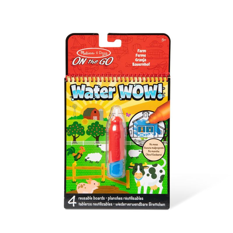 Melissa & Doug Water WOW ферма за магически оцветяване с вода