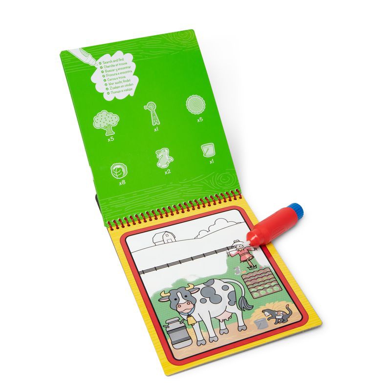 Melissa & Doug Water WOW ферма за магически оцветяване с вода