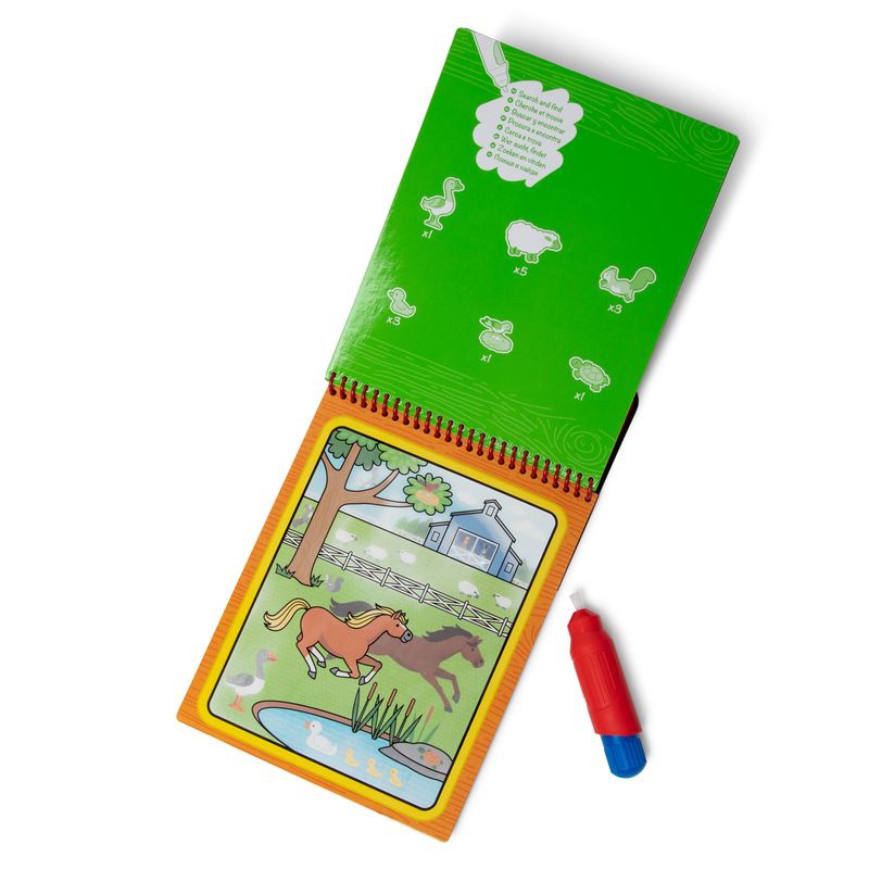 Melissa & Doug Water WOW ферма за магически оцветяване с вода