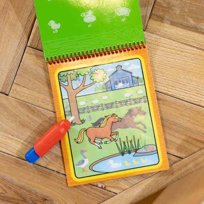 Melissa & Doug Water WOW kouzlení vodou farma