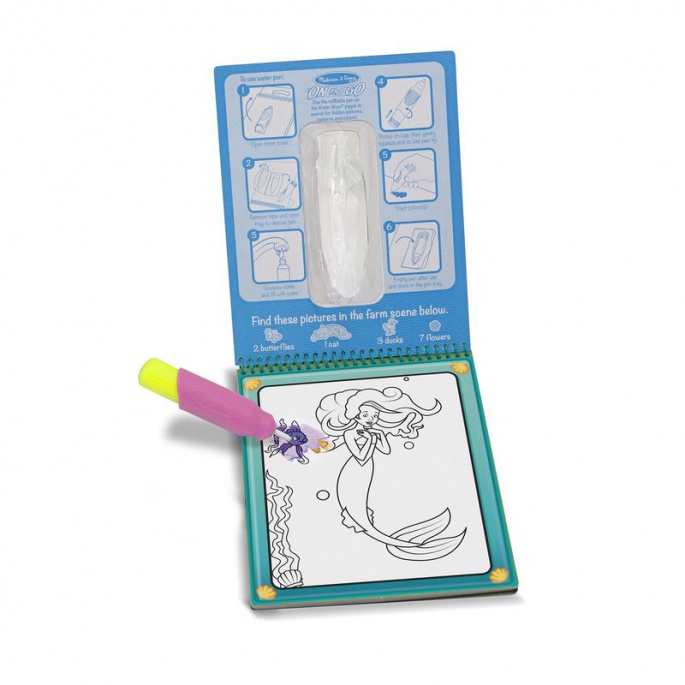 Melissa & Doug Water WOW kouzlení vodou pohádky
