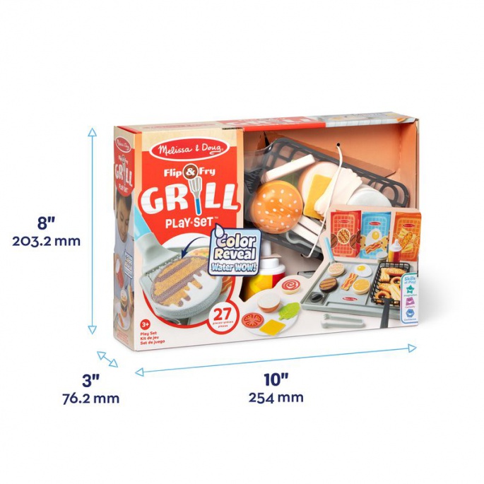 Melissa & Doug Water WOW kouzlení vodou grilování