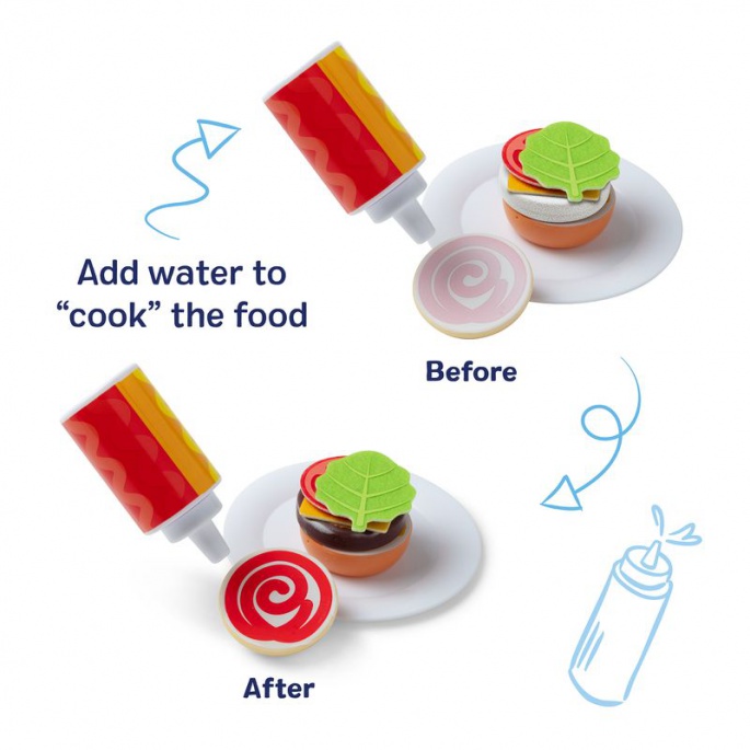 Melissa & Doug Water WOW kouzlení vodou grilování