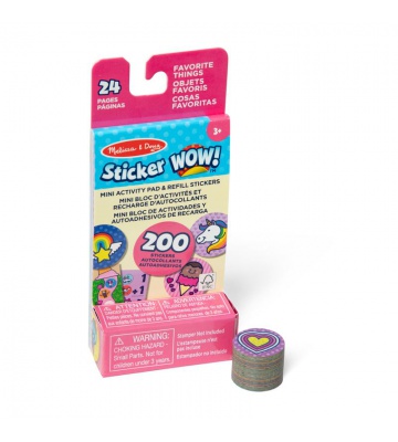 Melissa & Doug Sticker WOW комплект стикери Любими Предмети