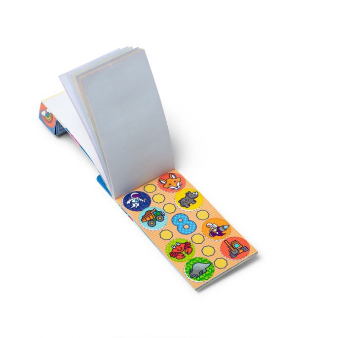 Melissa & Doug Sticker WOW стикери - туба, пълна с изненади