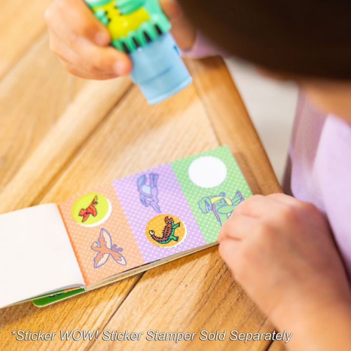 Melissa & Doug Sticker WOW náplně samolepek dinosauři