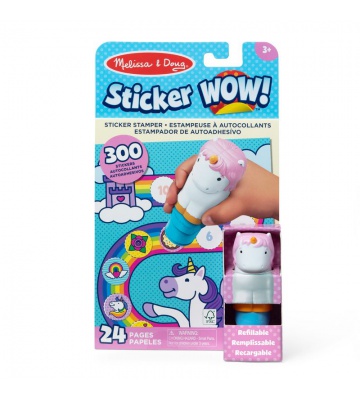 Melissa & Doug Sticker WOW стикери с еднорози