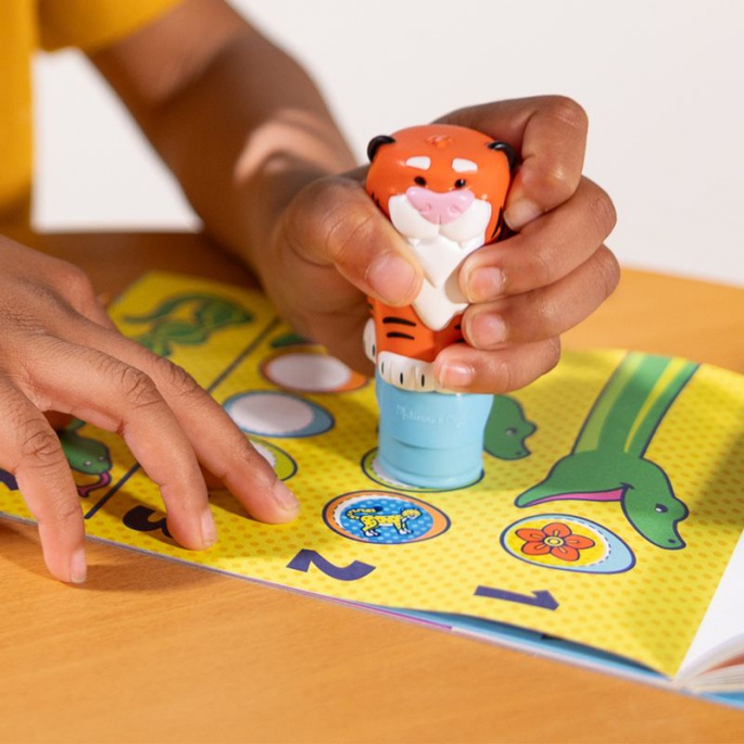 Melissa & Doug Sticker WOW samolepky tygr
