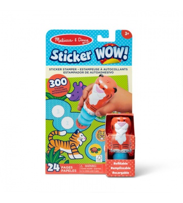 Melissa & Doug Sticker WOW стикери тигър