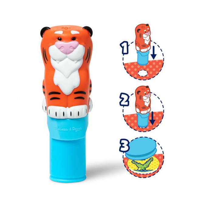 Melissa & Doug Sticker WOW samolepky tygr