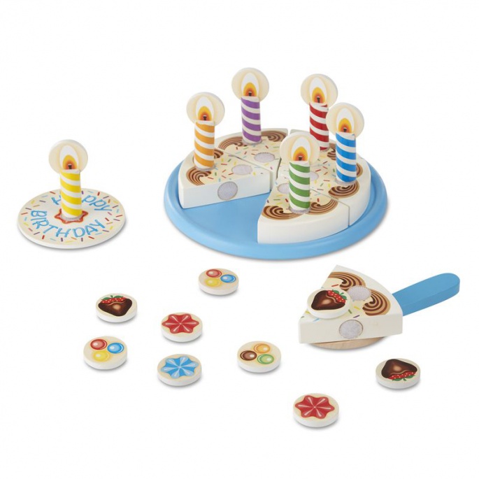 Melissa & Doug narozeninový dort set