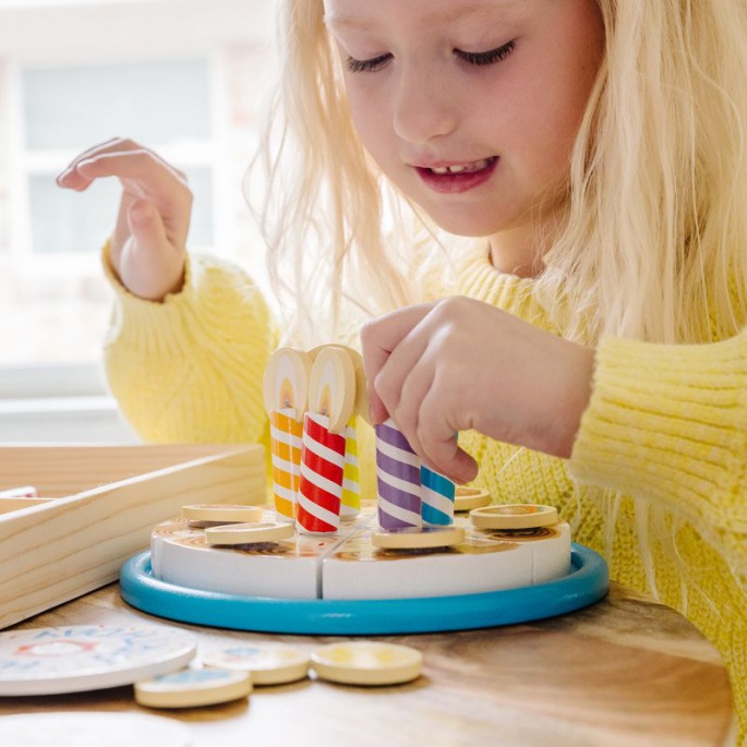 Melissa & Doug narozeninový dort set