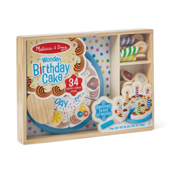 Melissa & Doug narozeninový dort set