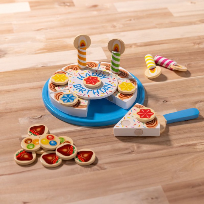Melissa & Doug narozeninový dort set