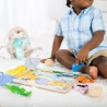 Melissa & Doug дървени пъзели животни в зоологическата градина